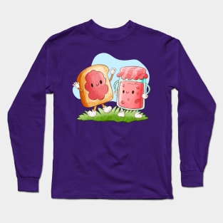 Funny Strawberry Jam Long Sleeve T-Shirt